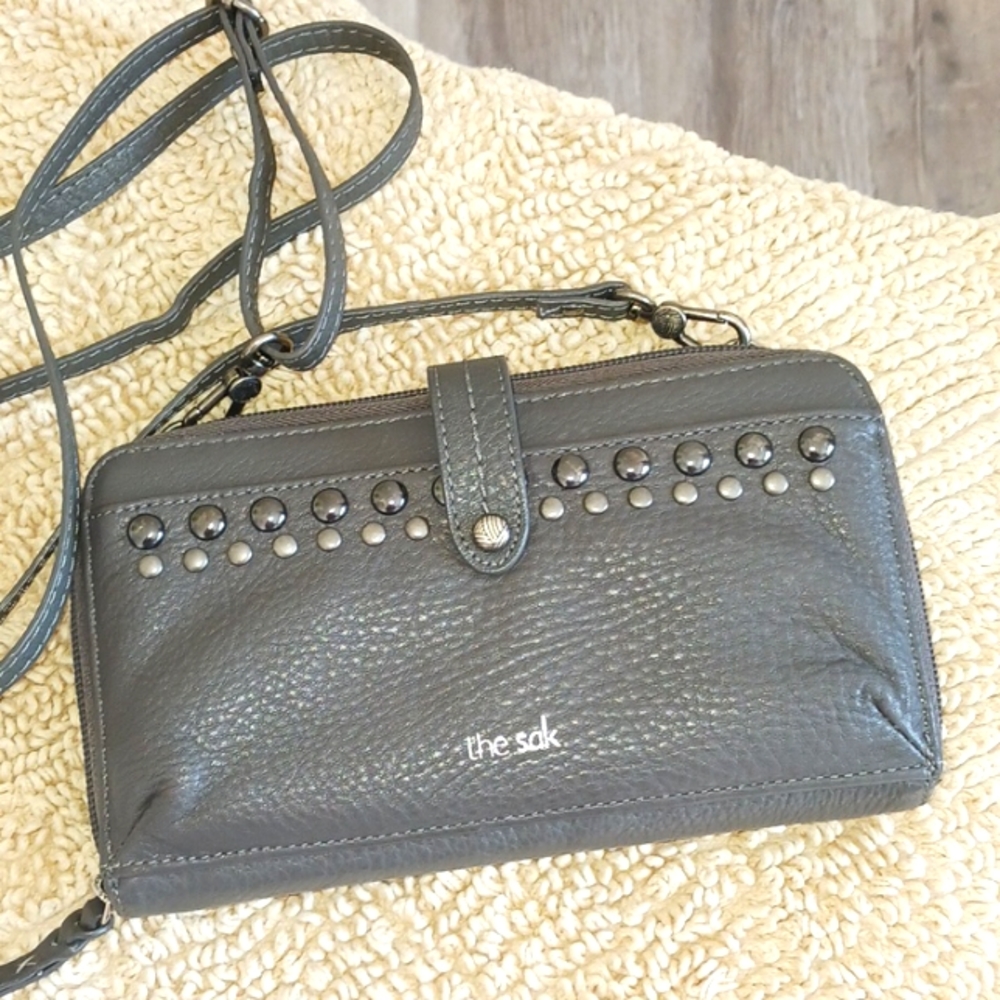Leather Wallet on a String by The Sak